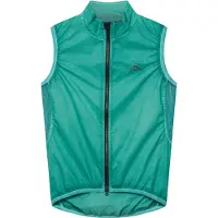 CafÉ Du Cycliste - Edith Gilet - Fietsbodywarmer XL, turkoois