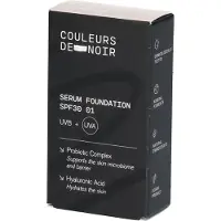 Les Couleurs De Noir Couleurs de Noir Serum Foundation Spf30 30 ml Make-up