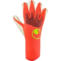 Uhlsport FM Absolutgrip Hybrid Keepershandschoenen Felrood Zwart Felgeel