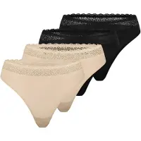 Triumph Dames string 4 pack Feel of Modal