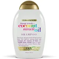 OGX Shampoo Kokos Miracle Oil 13 Ounce X-Strength (385ml) (3 Pack)