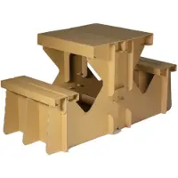 KarTent Kartonnen kinder picknicktafel