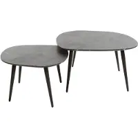 AnLi Style Salontafel Onyx rock set/2
