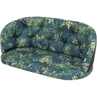Hobbygarden - Grote Amanda Prestige 3D - Groene Hard - Rattanbankkussen - 100x50x38 cm
