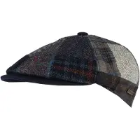Horka Zes-panelen baret Patchwork