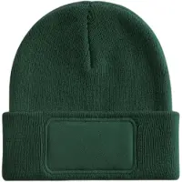 Beechfield Kids Original Patch Beanie - Bottle Green - 3-8 YRS
