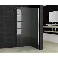 Wiesbaden douchewand | nano coating | helder | 50x200 | inloopdouche