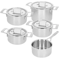Demeyere Industry 5 Pannenset Dichte Rand 5 Delig