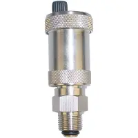 Riko vlotter-ontluchter+waterslot vernikkeld 3/8