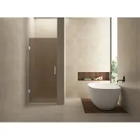 Wiesbaden Glas voor nisdeur less 70x200 cm 8 mm nano vintage brons glas