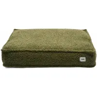 CAFIDE Comfortabele hondenmand van fleece – Groen – Zacht, wasbaar, afritsbaar & anti-slip – Cuadra