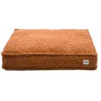 CAFIDE Comfortabele hondenmand van fleece – Mosterdkleur – Zacht, wasbaar, afritsbaar & anti-slip – Cuadra