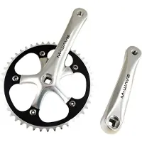 Sélection CGN Single-track crankstel / aluminium fixie selectie Cycle 46d L165