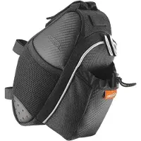 Ibera Zadeltas met flessenhouder en riembevestiging Seatpak