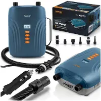 Neo-Sport NS-713 - Elektrische Pomp - Double Motor - 6 Verbindingsstukken - Auto 12V