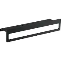 Guido Gusto Handdoekrek 43 cm mat zwart