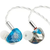 Kiwi Ears Orchestra Lite - In-Ear Monitors - IEM - 8 Balanced Armature Drivers - Audiofiele Oordoppen - Verwisselbare Kabel - 3,5 mm - Blauw
