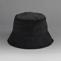 Beechfield EarthAware Organic Cord Bucket Hat - Black - L/XL