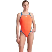 Arena Dames zwempak uit 1 stuk Icons Super Fly Back Solid