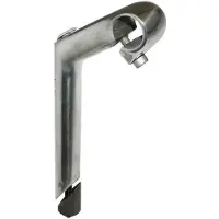 Ergotec aluminium stuurpen met 1 schroef stuurklemming en 25,4 mm klemdiameter.