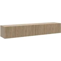 Selsey TV-meubel Sian zwevend | spaanplaat naturel 175x28.5x32 cm tv-meubels | NADUVI