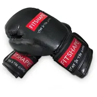 Fitshape Boxing gloves Puncher black Kevlar-mt 6
