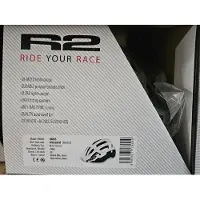 R2 Records fietshelm Cross - full-wrap in-mold technologie - Wit