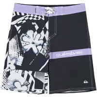Quiksilver - Youth's Surfsilk Straight 17'' - Boardshort 146/152 - M, blauw