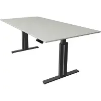 Kerkmann - Bureau Move-3 elegant licht grijs 200x100cm elektrisch verstelbaar