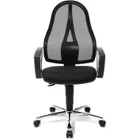 Topstar Ergonomische stoel Vaste armleuning Zwart 110 kg Open Point SE