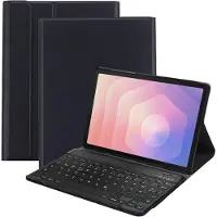 Just in Case tablet Hoes met Toetsenbord geschikt voor Samsung Galaxy Tab S11 - QWERTZ Bluetooth Keyboard Case - Zwart