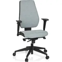 Hjh OFFICE PRO-TEC 500 - Professionele bureaustoel Grijs