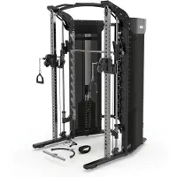 Toorx Professional ASX-7000 3-in-1 Dual Pulley Smith Machine & Rack