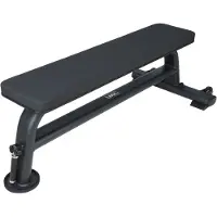 Lifemaxx Flat Bench V2 - Trainingsbank - Zwart