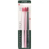 Swissdent Profi Colours Tandenborstel Soft-Medium 1 St Tandenborstel