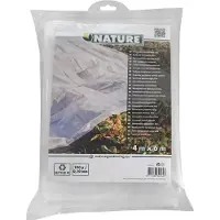 Nature - Groeifolie - Afdekzeil - 4 x 6m - 100μ - Transparant - Multifunctioneel