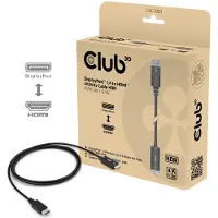 Club 3D CAC-1083 DisplayPort / HDMI Adapterkabel [1x DisplayPort stekker - 1x HDMI-stekker] Zwart 2.00 m