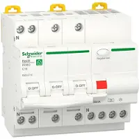 Schneider Electric Schneider Resi9 Rcbo 3P+N 16A C-Curve 30Ma 6Ka - R9D55716