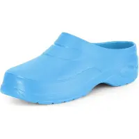 Ladeheid Unisex Clogs Tuinklompen - Tuinschoenen - Lichte - Dames - Heren - Hemelsblauw – 40 – LA-KL-037