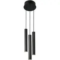 Nordlux Hanglamp GU10 | Vico 3-Rondel | Zwart