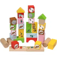 Peppi Pitkätossu Knuffels beige / groen / rosa / rood