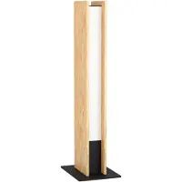 Eglo connect.z Anchorena-Z Smart Tafellamp - LED - 46,5 cm - Bruin/Zwart/Wit - Instelbaar RGB & wit licht - Dimbaar - Zigbee