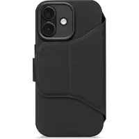 Decoded Zwartured Silicone 2 In 1 Wallet iPhone 17 Hoesje Zwart