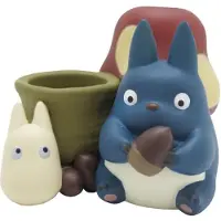 SEMIC Ghibli - My Neighbor Totoro - Totoro Blauw en Wit Potloodetui
