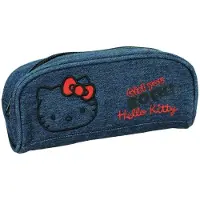 Hello Kitty denim etui, 24 cm