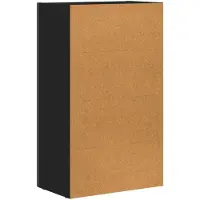 vidaXL Dressoir ELST Zwart 59 x 35 x 100,5 cm Bewerkt hout