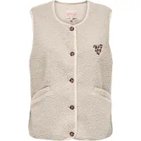 ONLY - ONLBABY TEDDY VEST PNT Dames Gilet