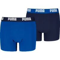Puma boxershorts - blauw / donkerblauw (set van 2) Jongens Stretchkatoen - maat 146/152