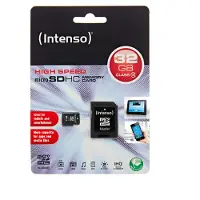 Intenso 32GB Micro SDHC 32GB Micro SDHC Class 10 flashgeheugen