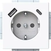 Busch-Jaeger Stopcontacten, 20 EUCB2USBAC-84